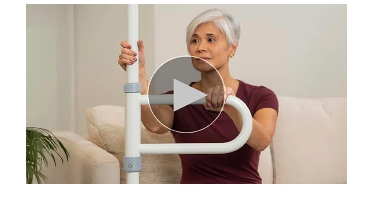 Adjustable Safety Pole with Grab Bar - photo 5