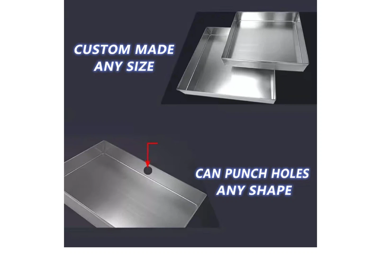 80cm Stainless Steel Baking Tray - photo 5