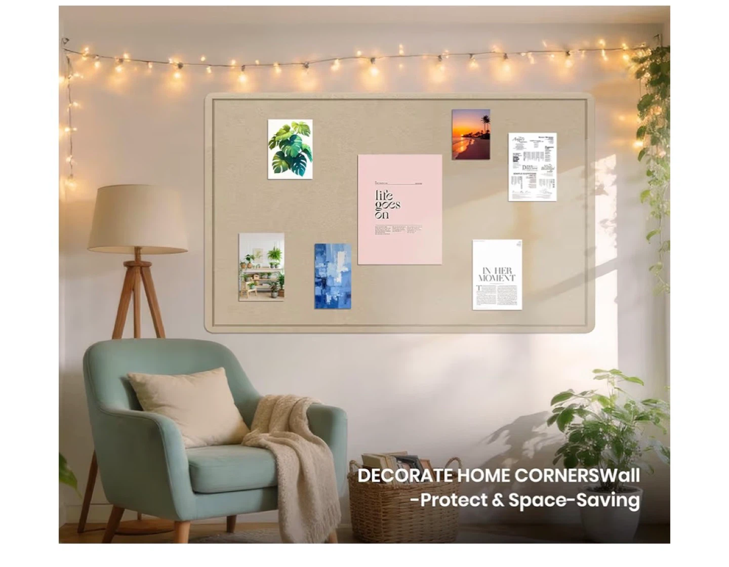 Cork Bulletin Board 48x36 inch - photo 2