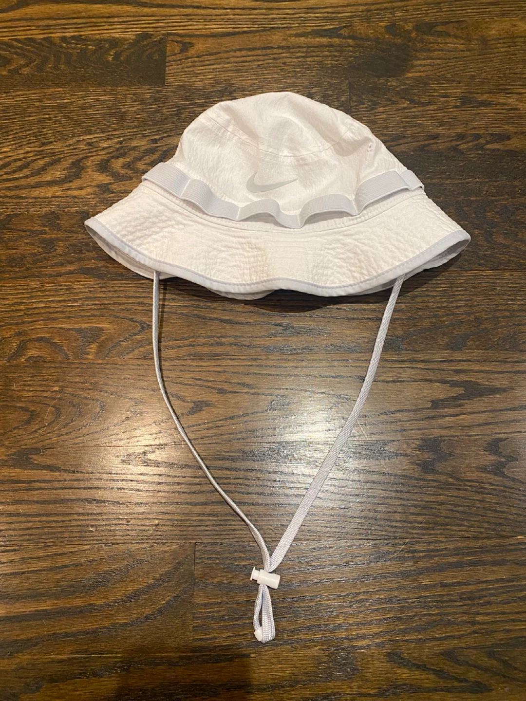 Nike White Bucket Hat with Chin Strap - photo 2