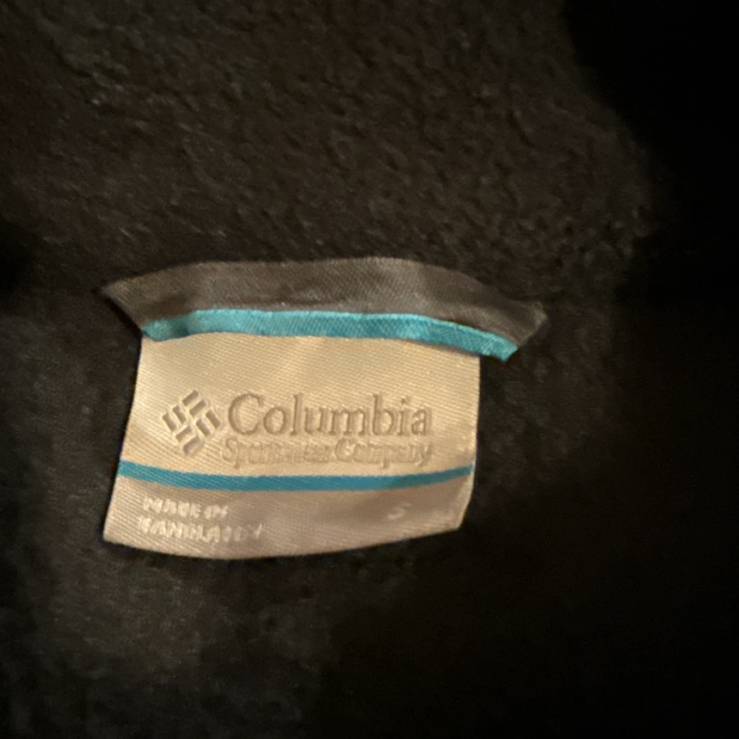 Columbia Fleece Jacket - Black, Size S - photo 3
