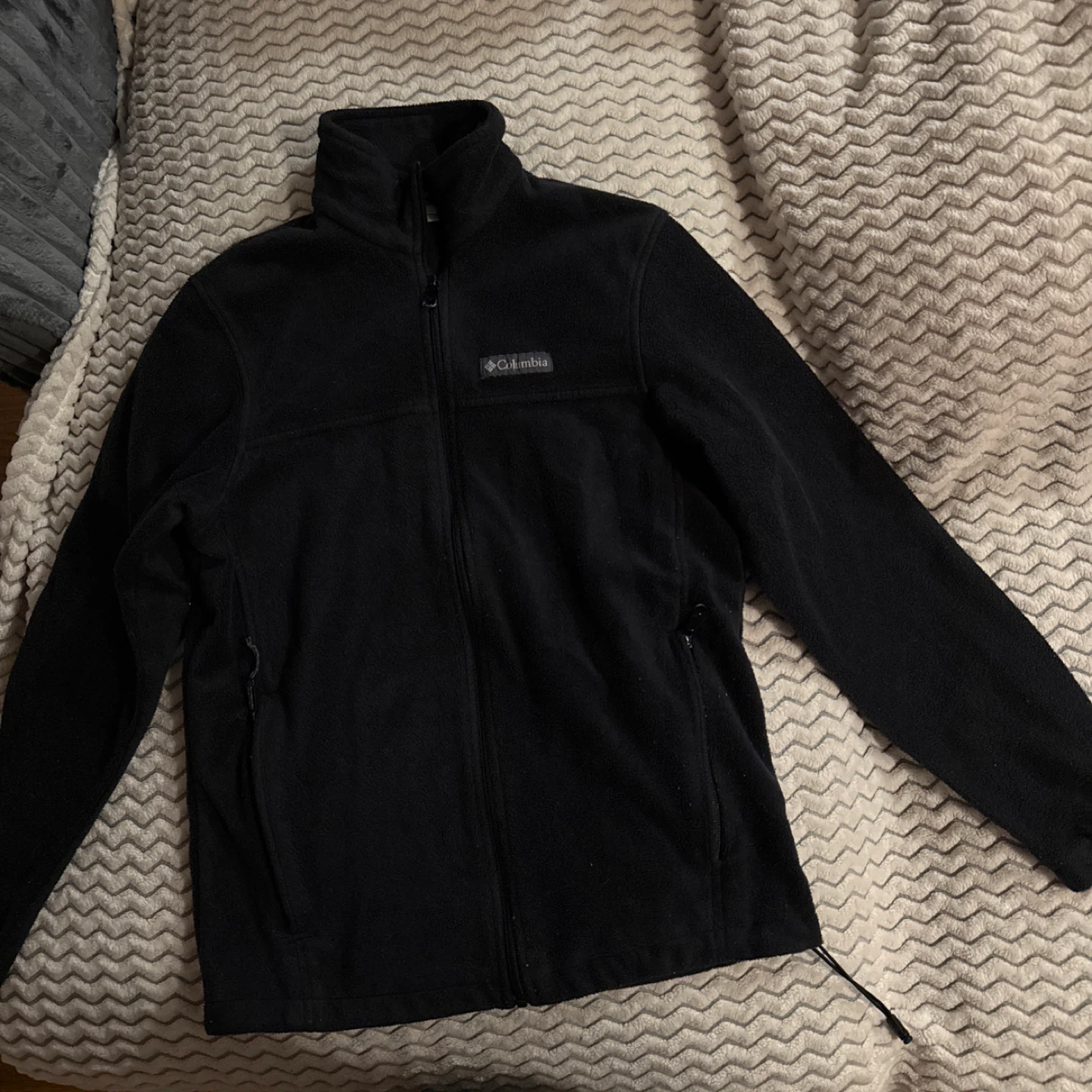Columbia Fleece Jacket - Black, Size S
