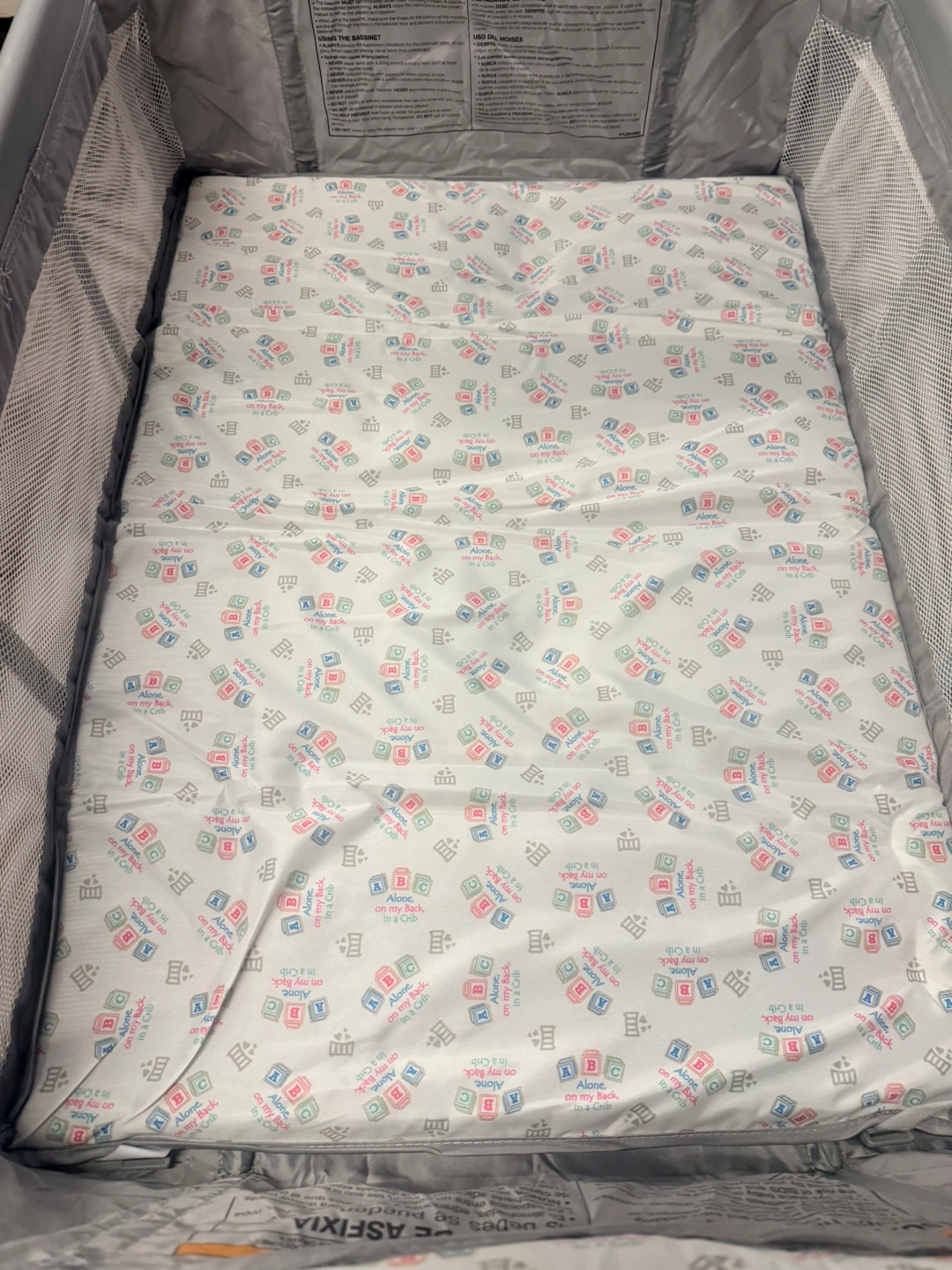 Baby Bassinet with Mattress