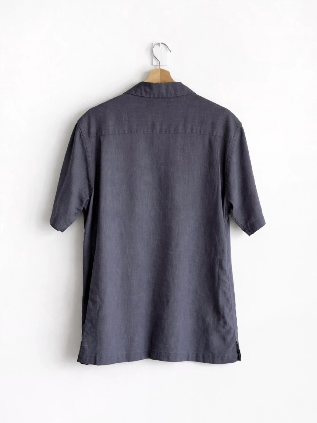 Perry Ellis Linen Blend Camp Collar Shirt - photo 2