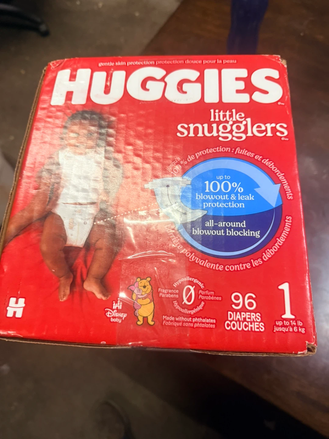 Huggies Little Snugglers Size 1 Diapers - 96 Count