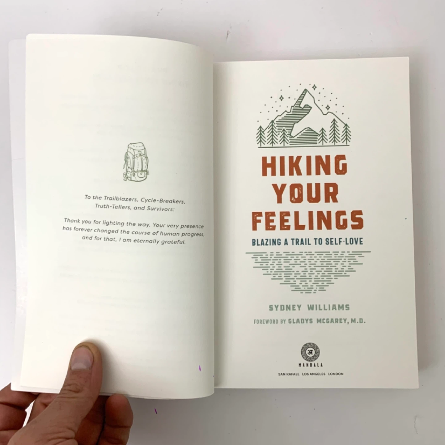 Self Love Book Hiking Your Feelings Personal Growth Guide Books - photo 3