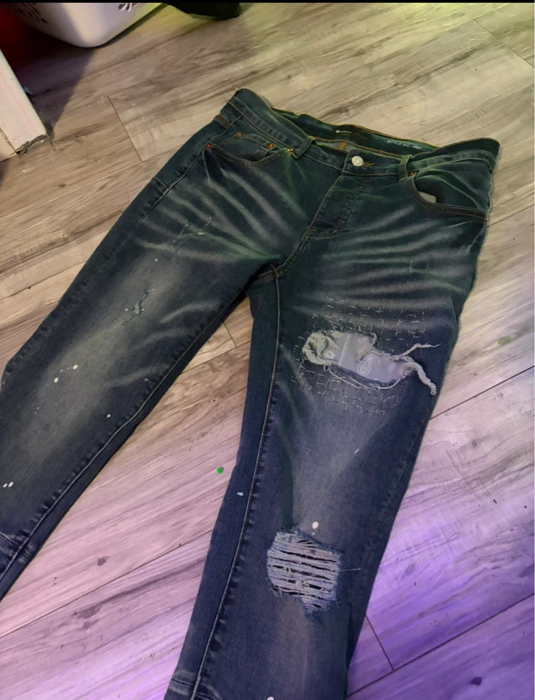 Purple Brand Men's Dropped Fit Jeans