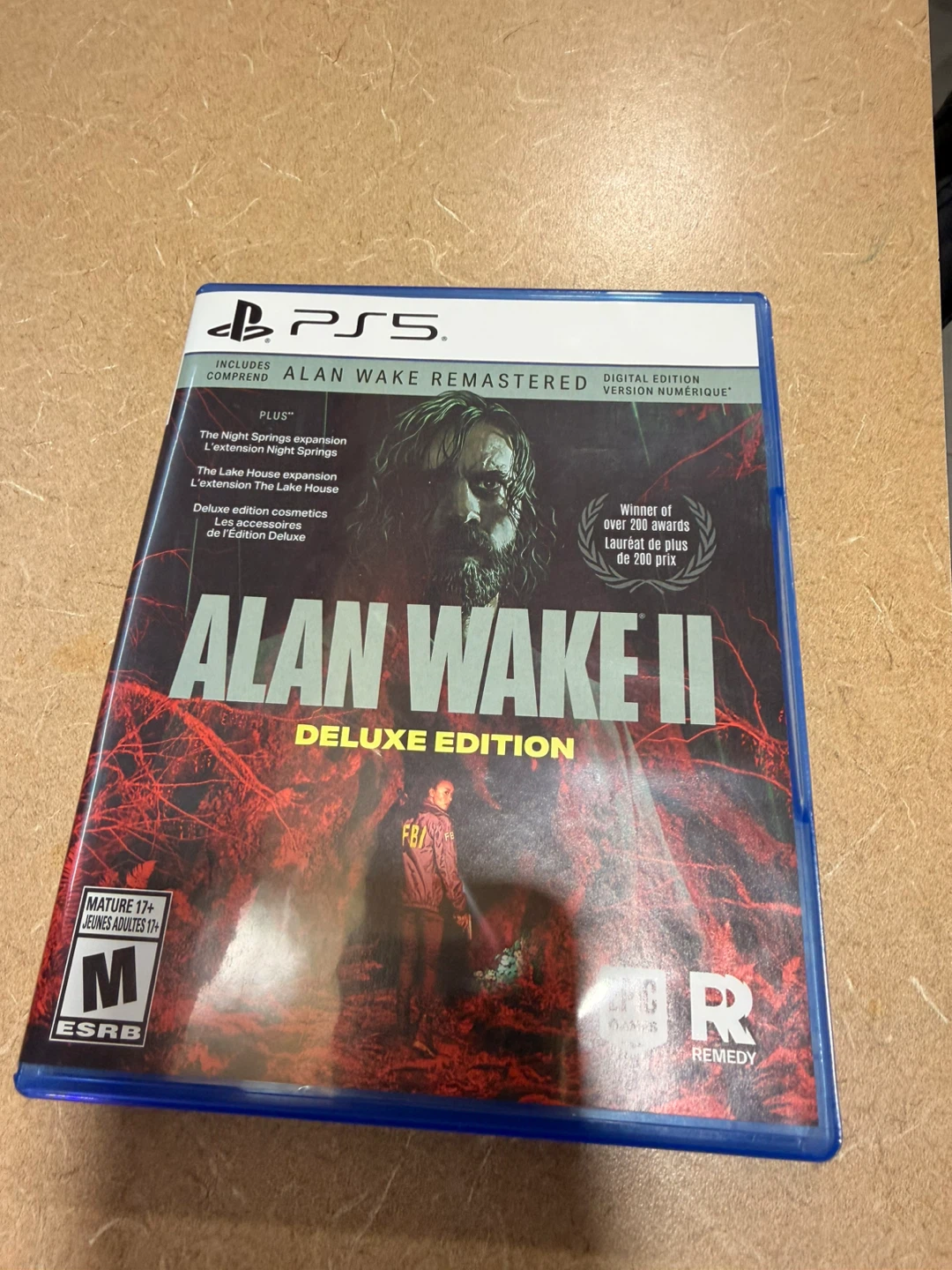 🔦 Alan Wake 2 Deluxe Edition (PS5)-UNUSED Code!
