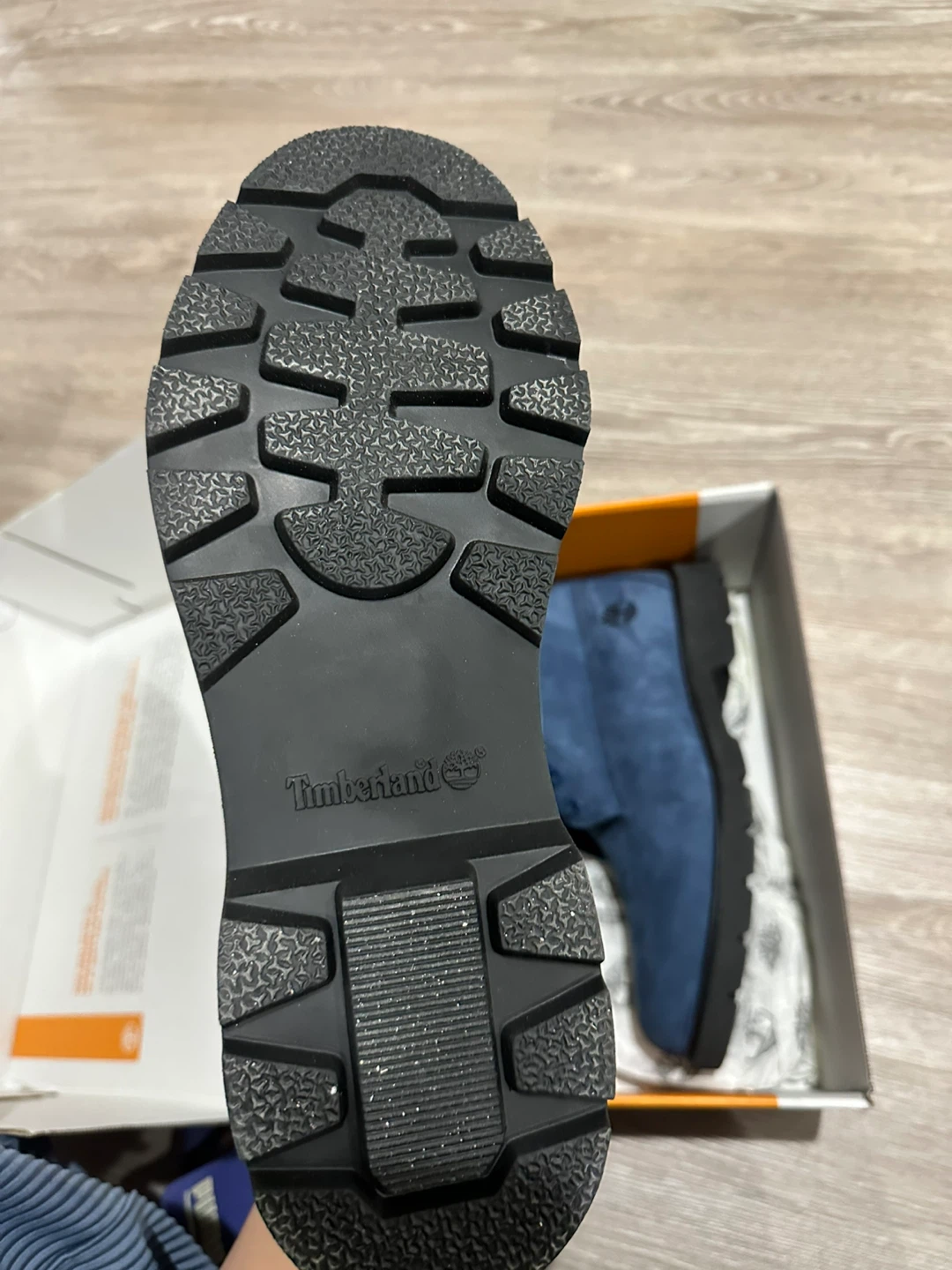 Timberland Boots - Dark Blue Nubuck - Size 11.5 - photo 5