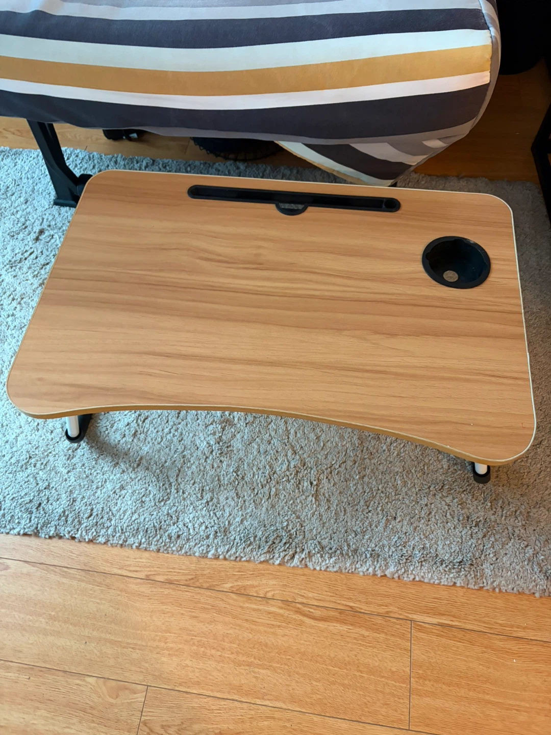 Portable Lap Desk with Cup Holder