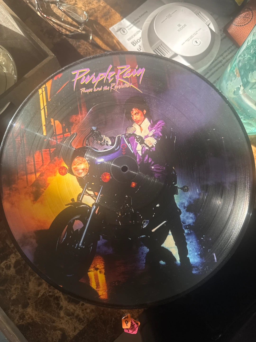 Prince Purple Rain Picture Disc Vinyl Record