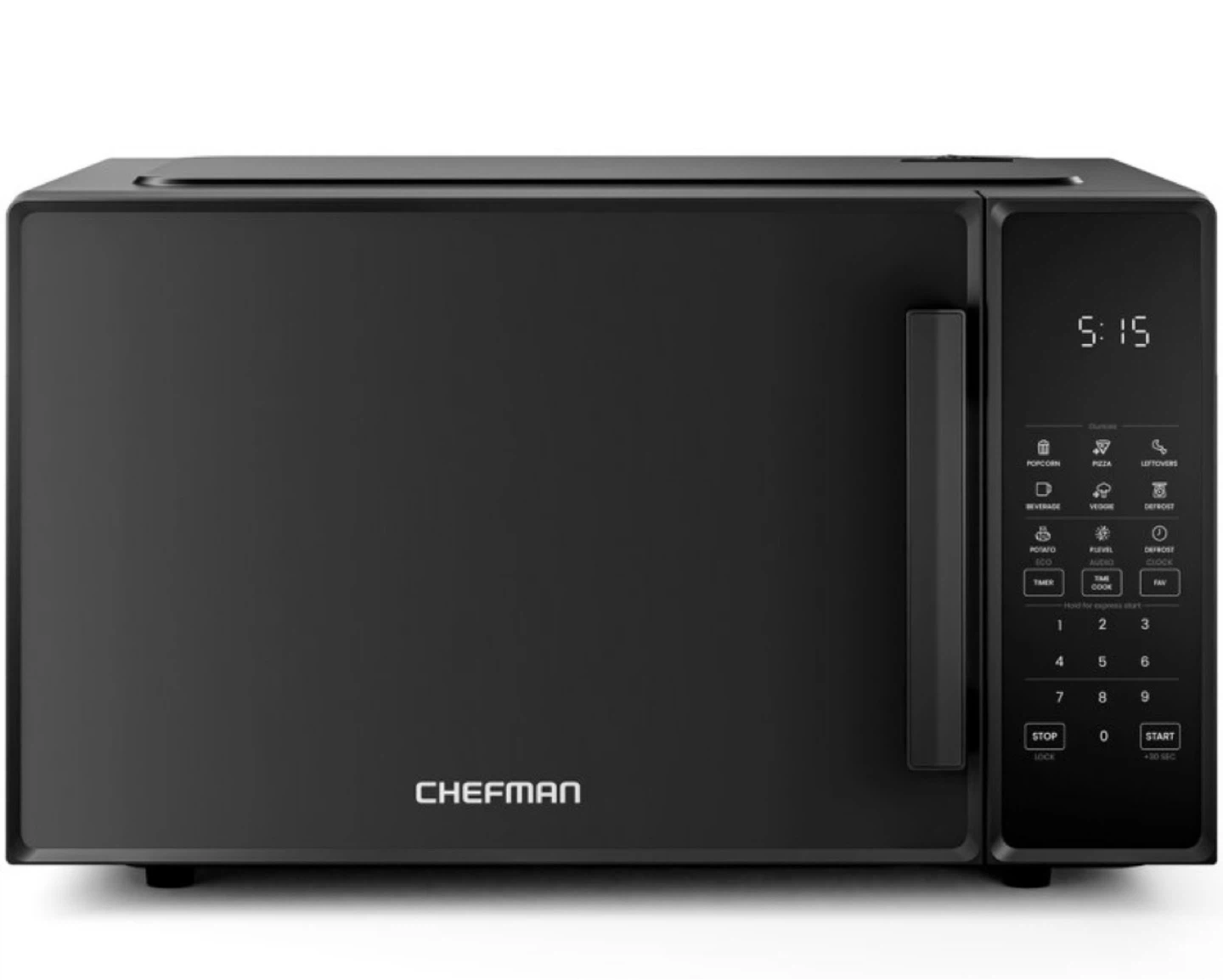 Chefman Black Countertop Microwave Oven