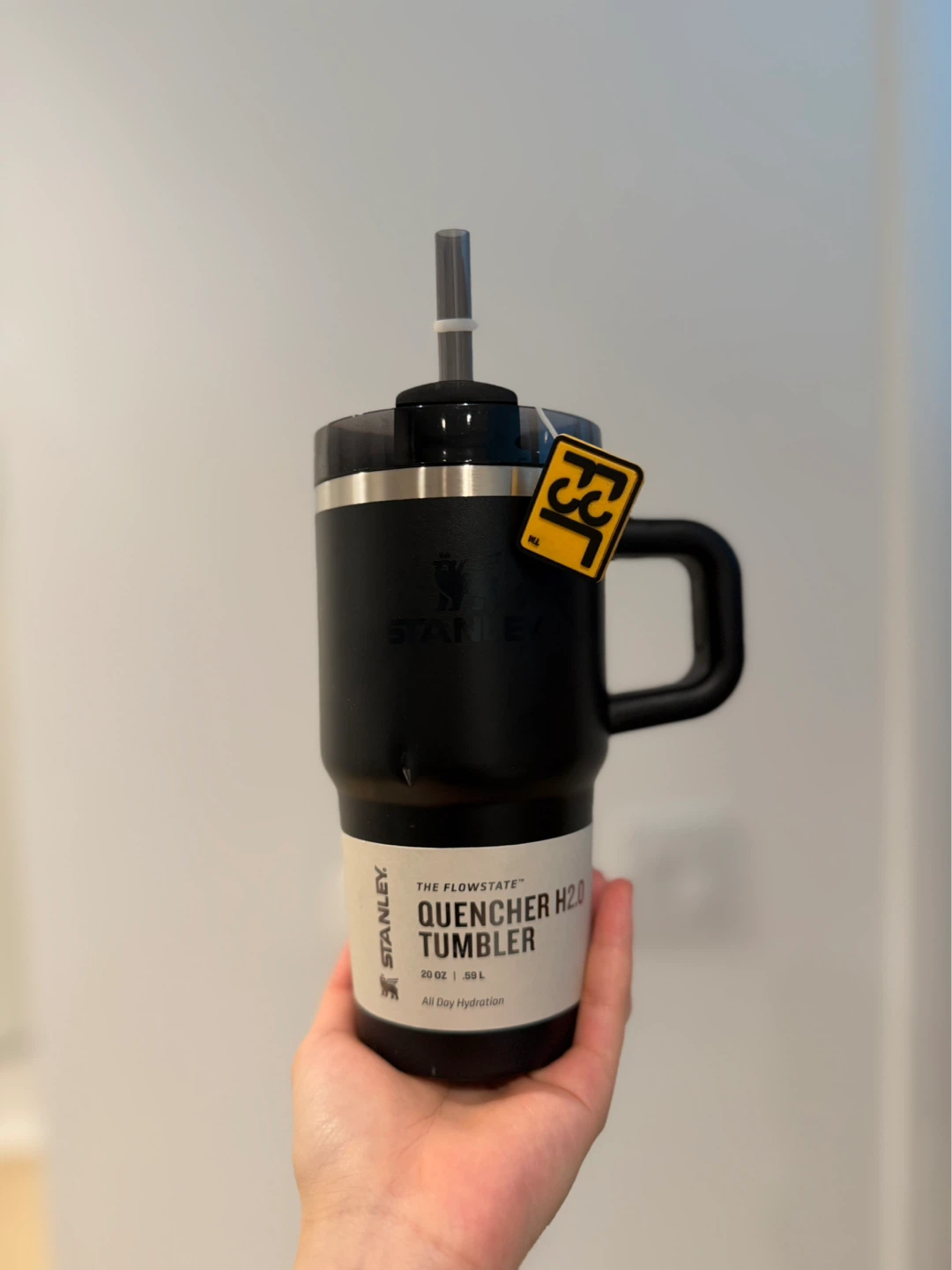 Stanley X Nike 20 oz Tumbler with Straw - Black