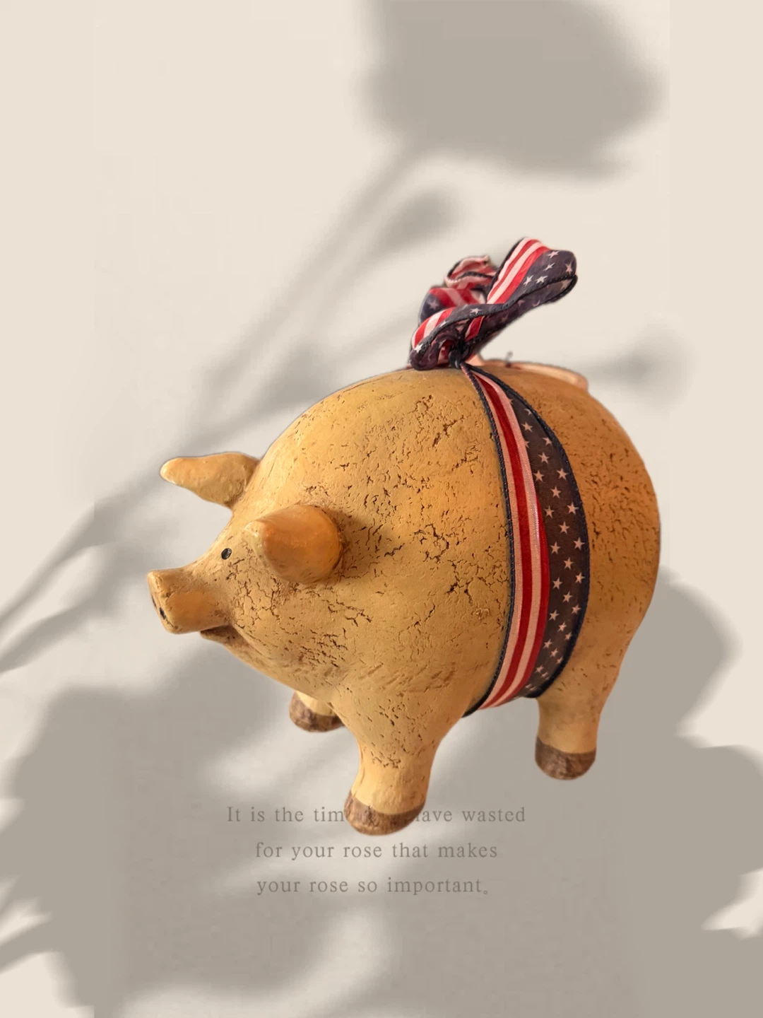 Decorative Piggy Patriotic Ribbon - photo 2