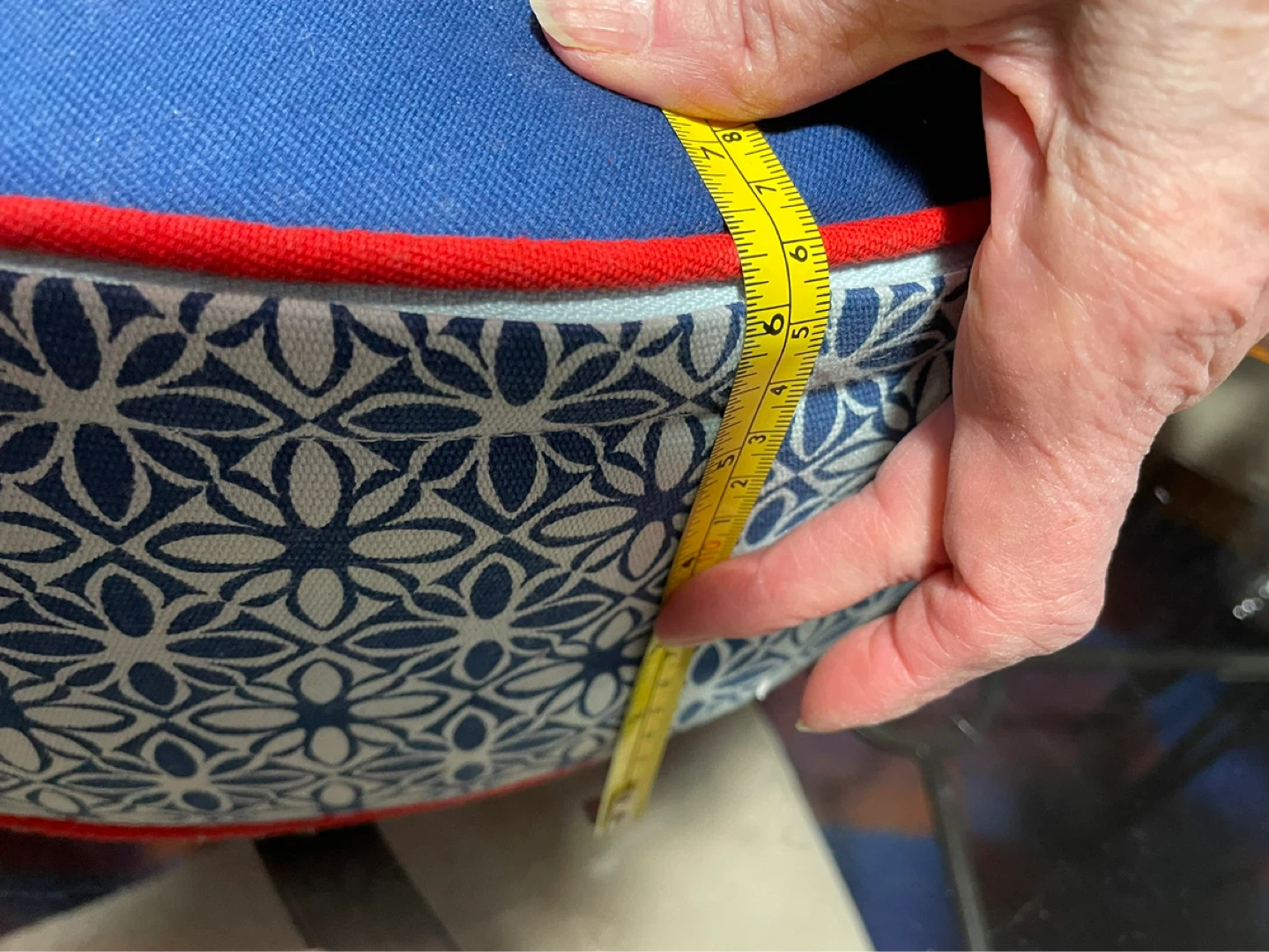 Two Round Floor Pillows - photo 4