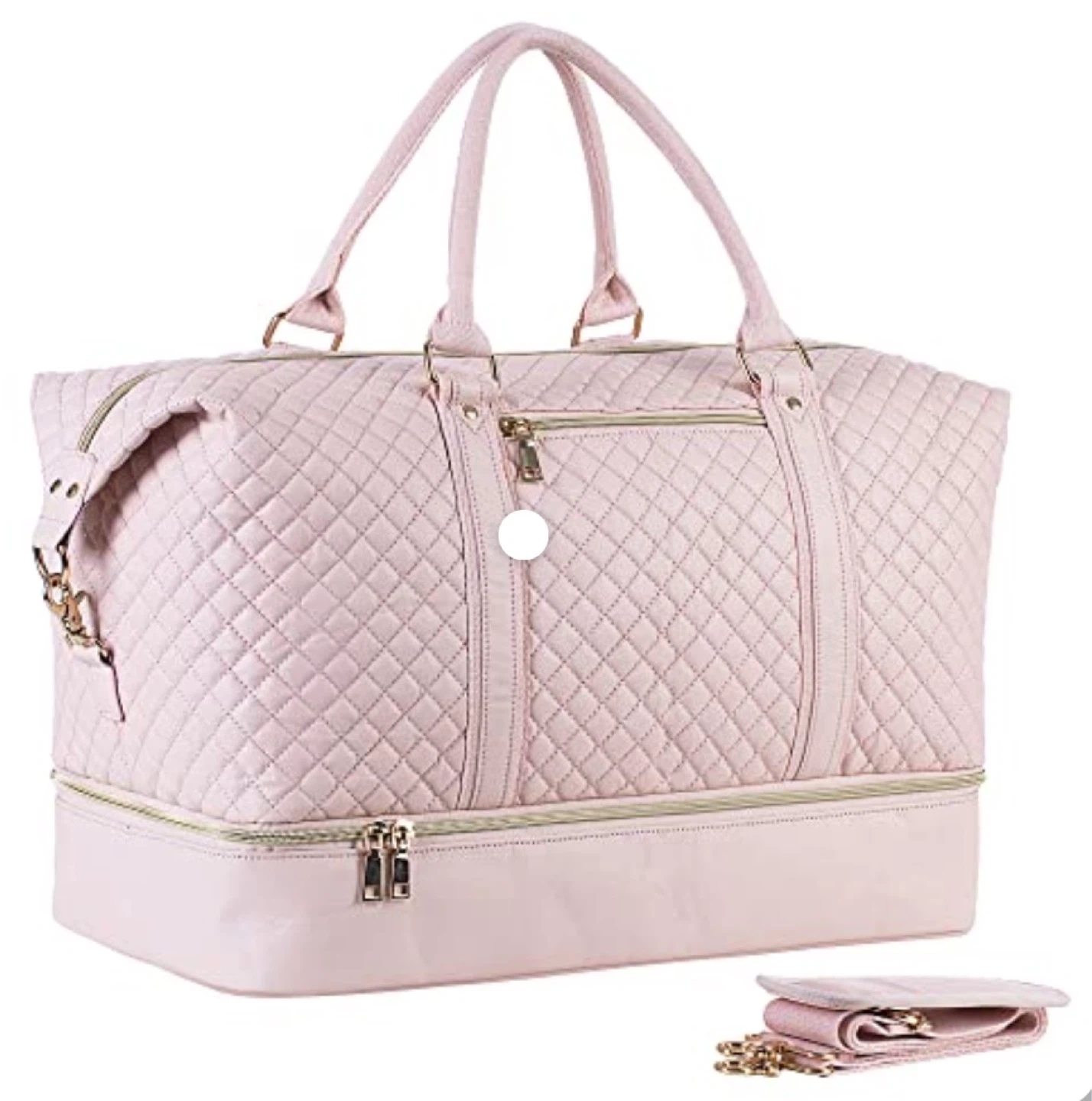 Seyfocnia Leather Duffel Bag