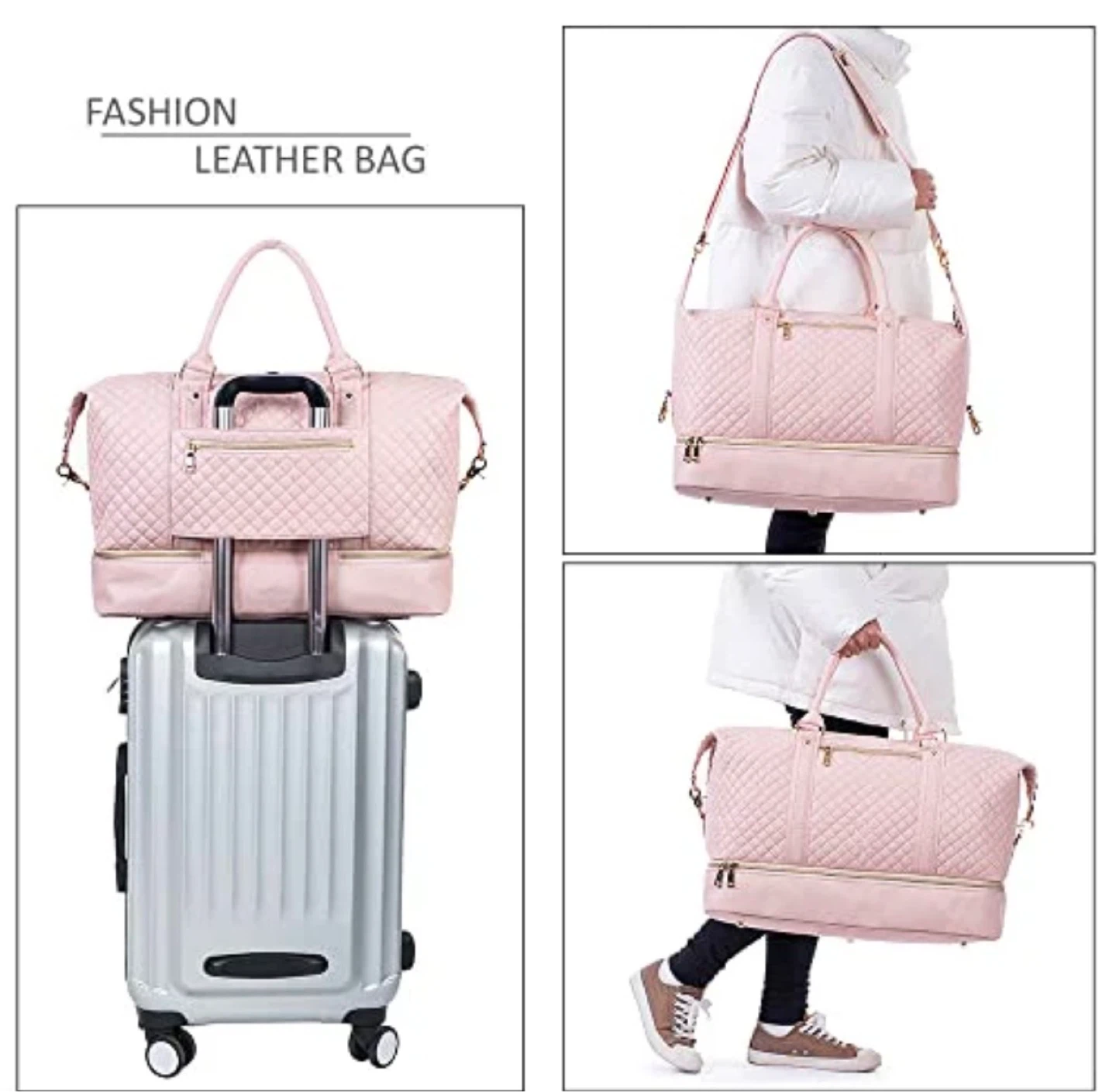 Seyfocnia Leather Duffel Bag - photo 2