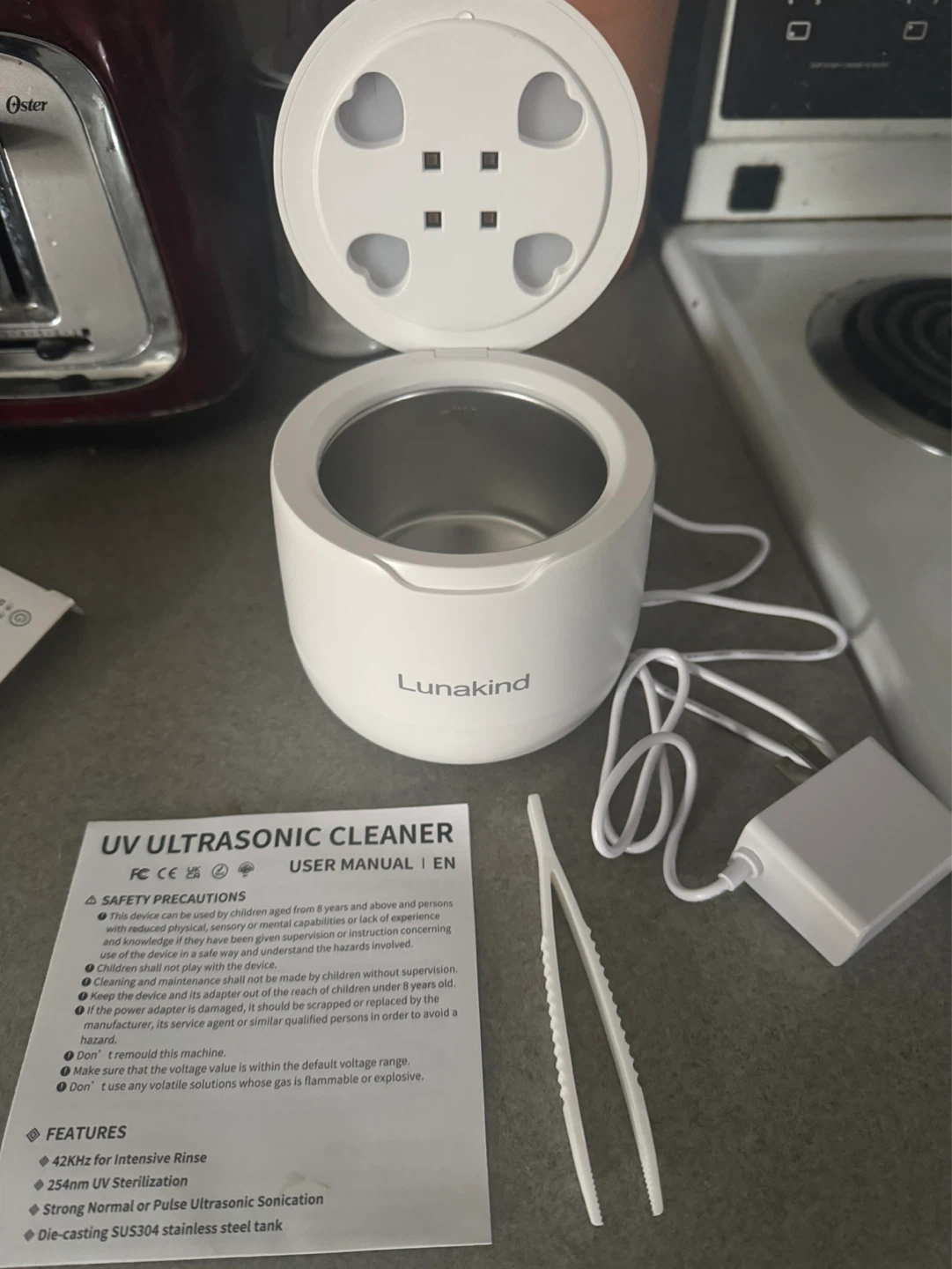 UV Ultrasonic Retainer Cleaner