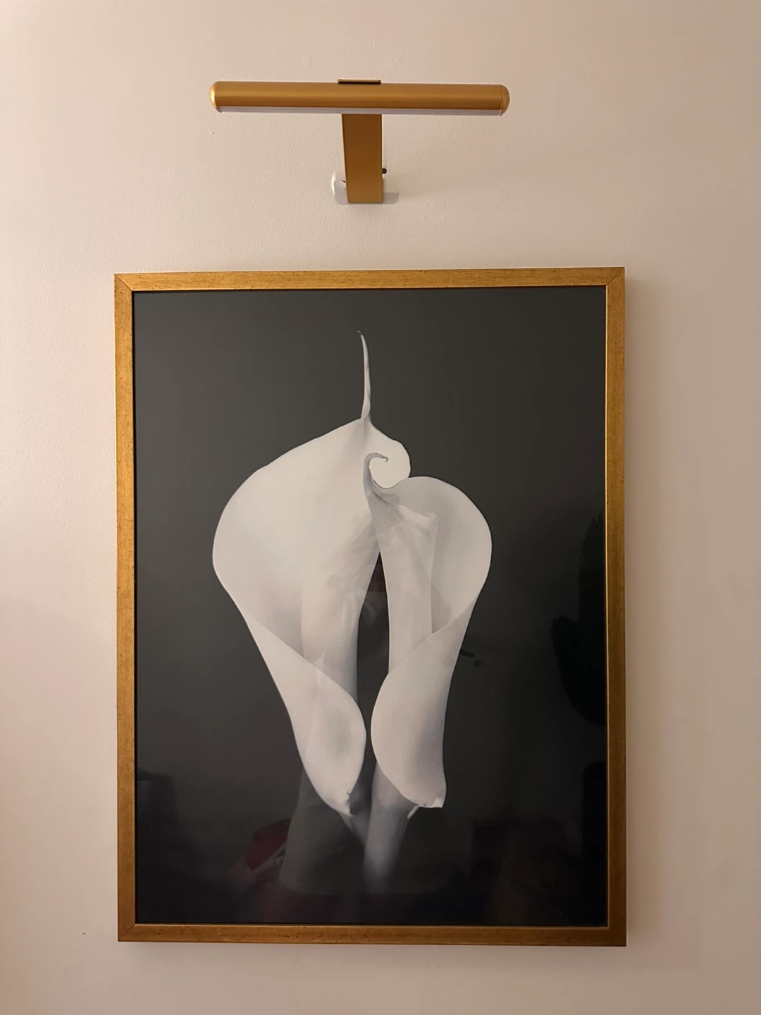 Cordless rechargeable wall lamp
