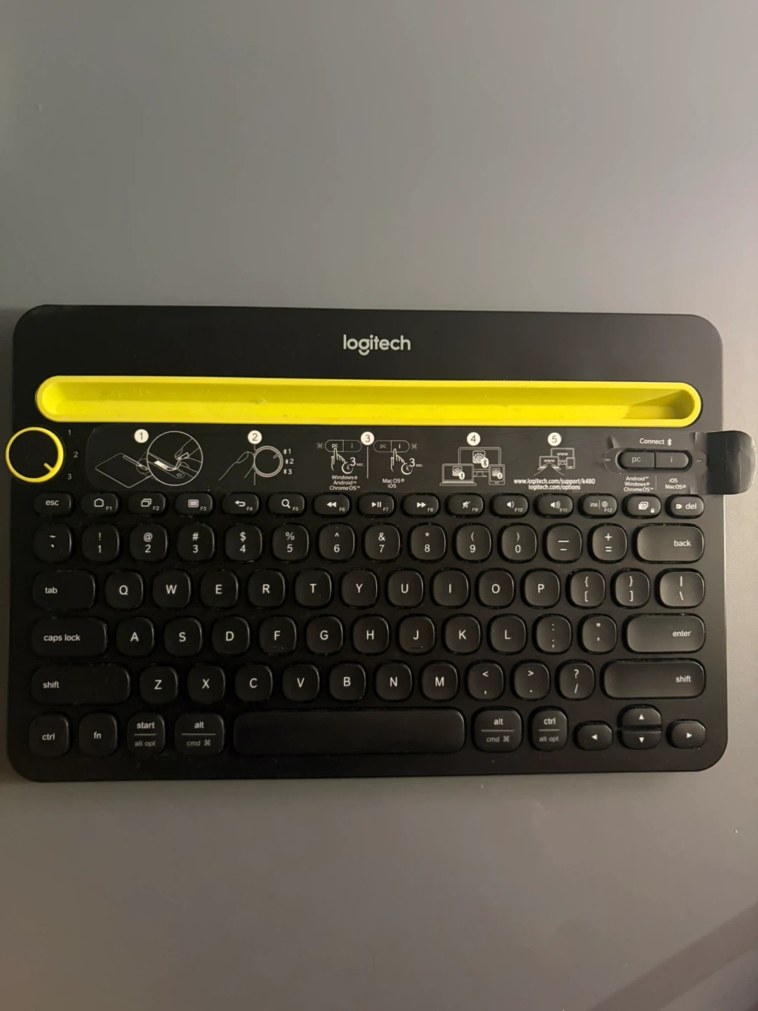 Logitech K480 Multi-Device Wireless Keyboard