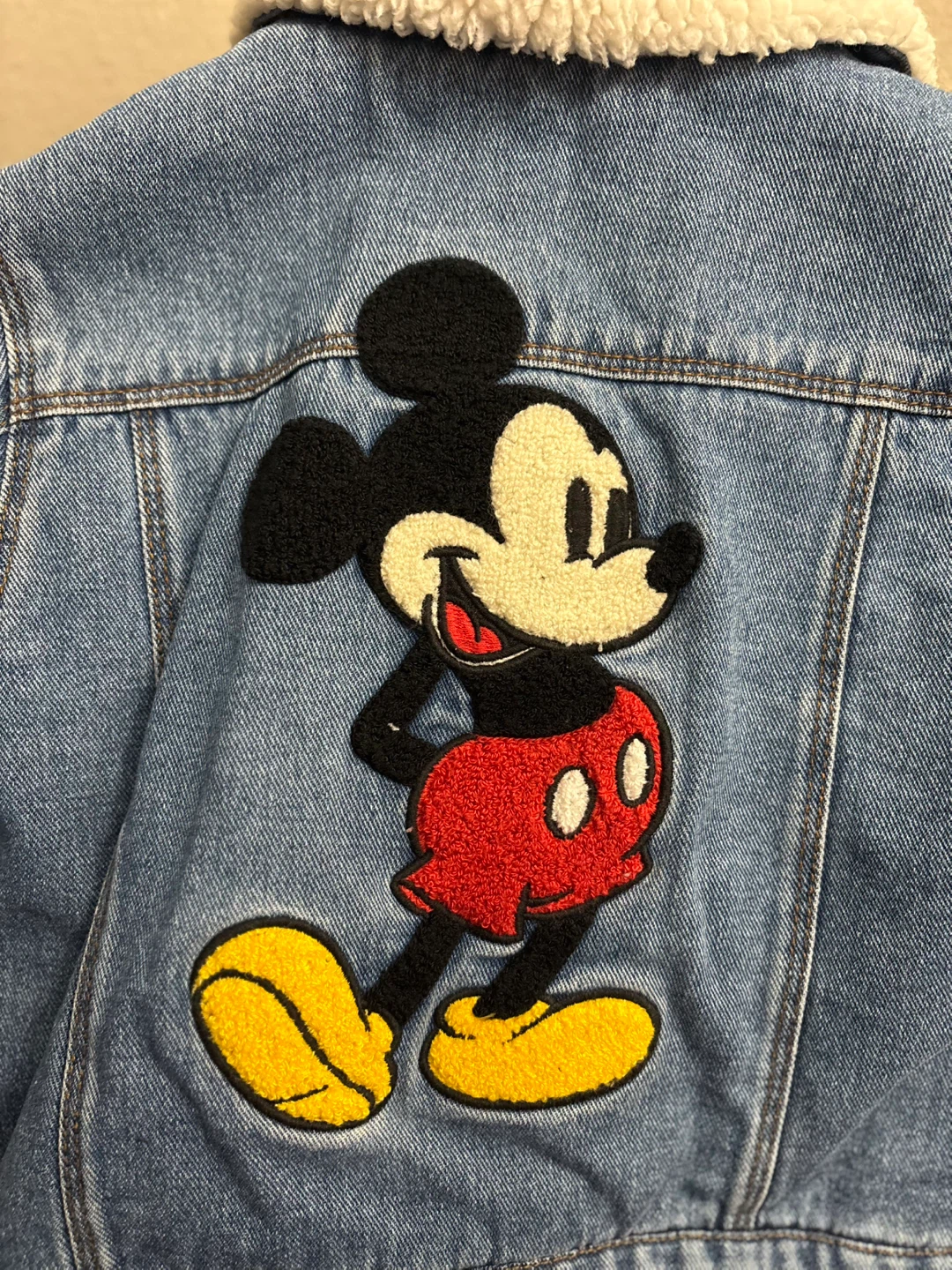 Zara Kids Disney Mickey Mouse Denim Jacket - photo 2
