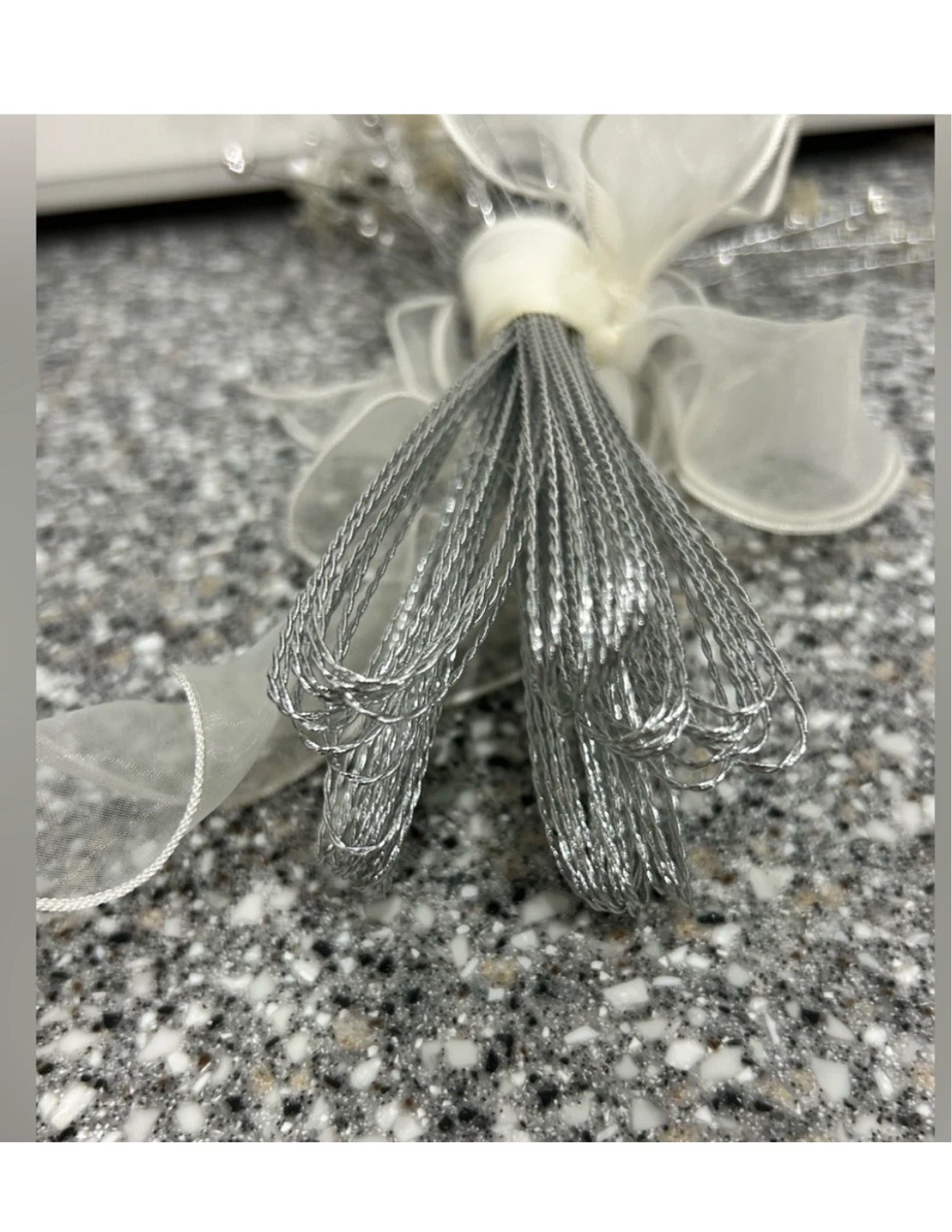 Vintage Beaded Bridal Bouquet Pearl Rhinestone Wedding - photo 4