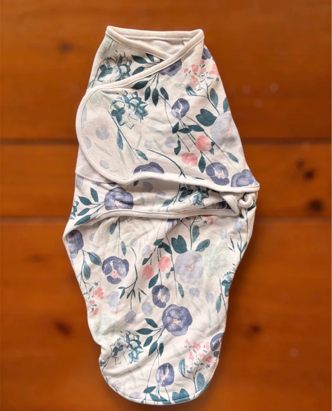 Aden+Anais Easy Swaddle Wrap, Flowers Bloom (0-3) - photo 2