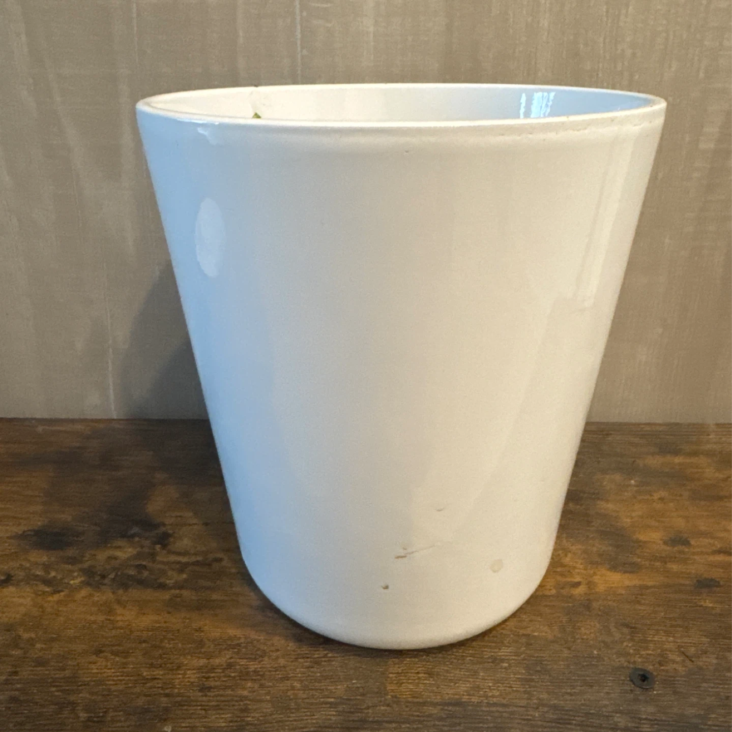 White Ceramic Pot
