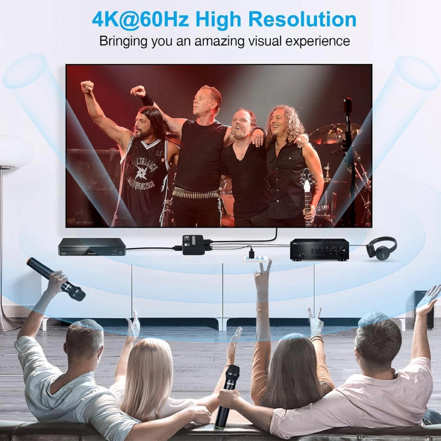 HDMI ARC Audio Extractor & Splitter 4K@60Hz Converter - photo 4