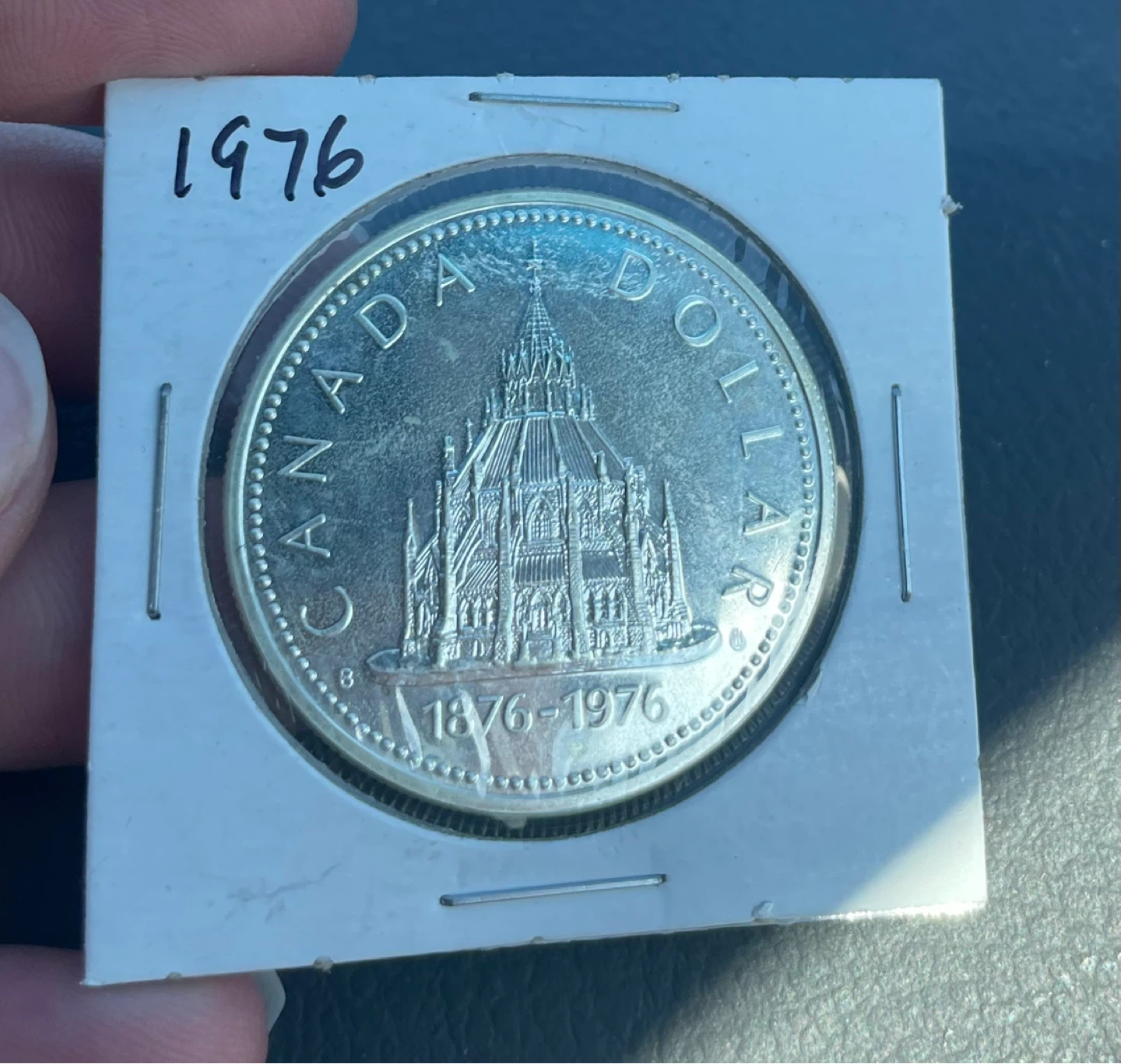 1976 Canada commemorative dollar .5 silver
