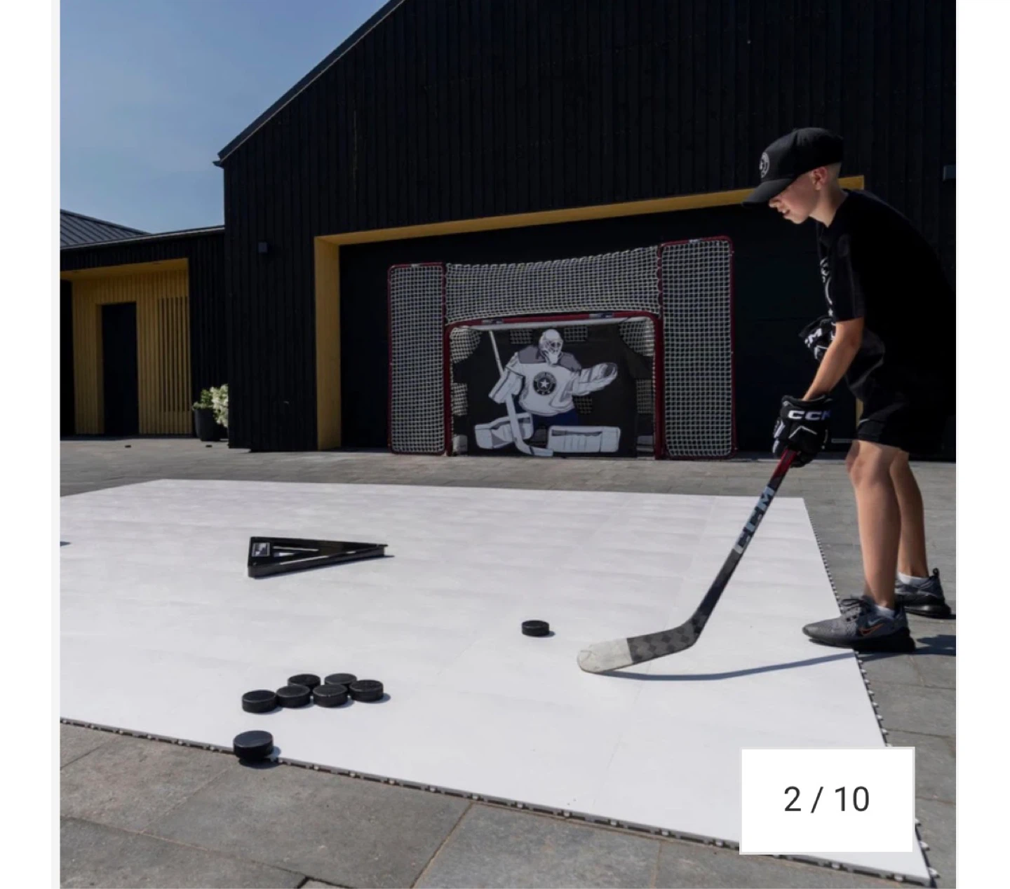 Extreme Triangle Passer Hockey Training Aid - photo 2