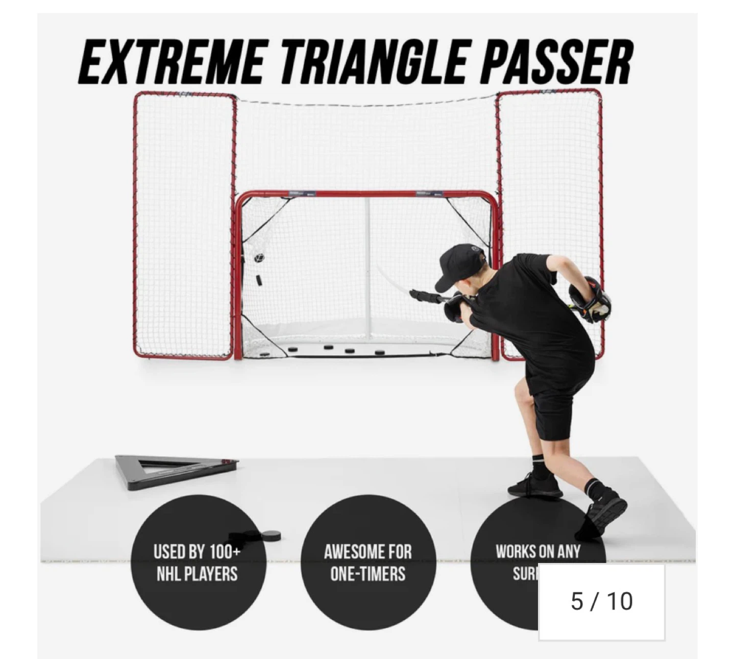 Extreme Triangle Passer Hockey Training Aid - photo 4