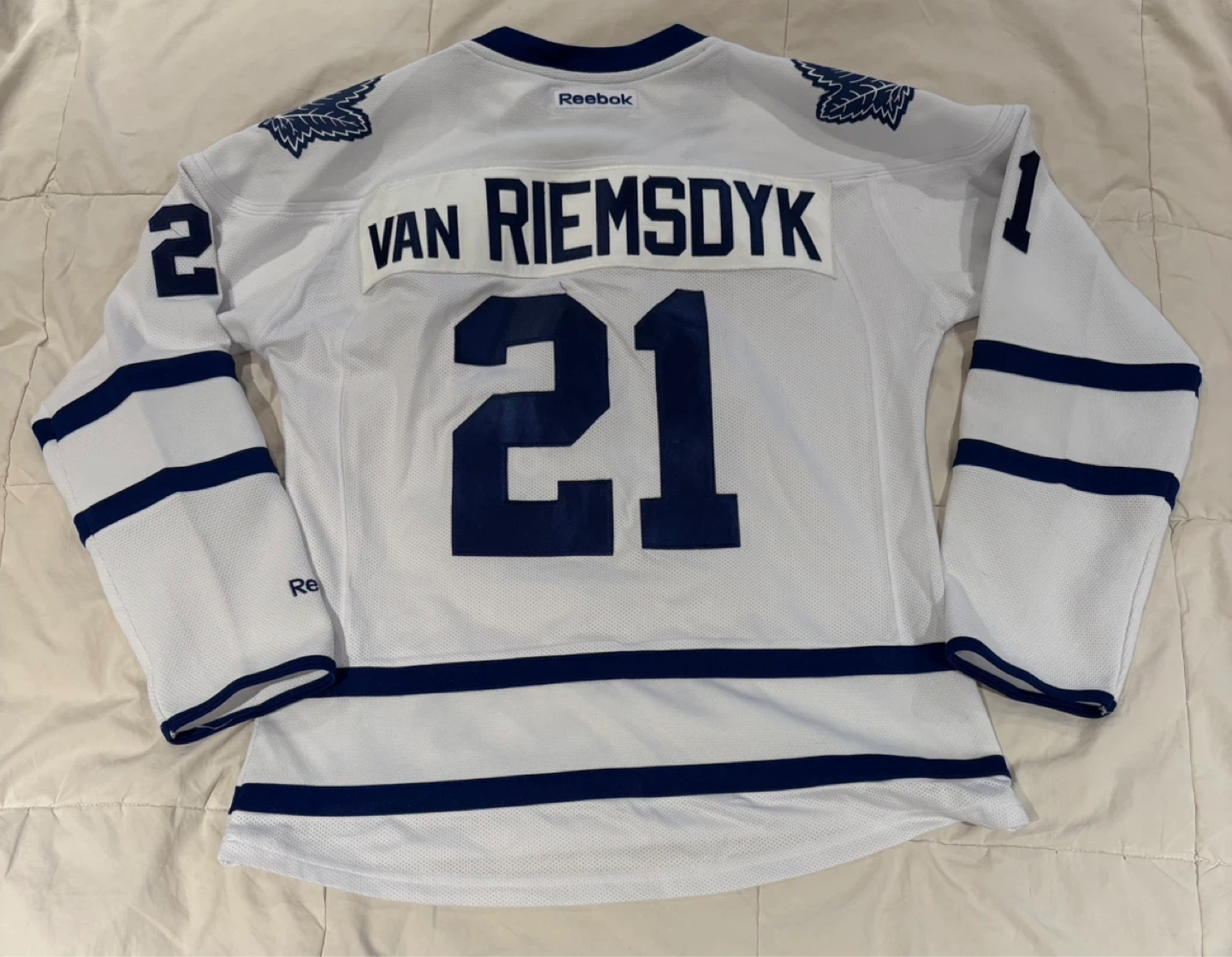 Reebok Toronto Maple Leafs Van Riemsdyk Jersey - photo 3