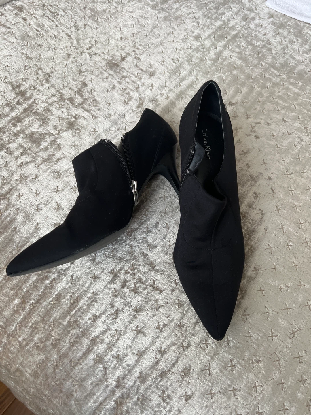 Calvin Klein Black Ankle Booties - photo 2