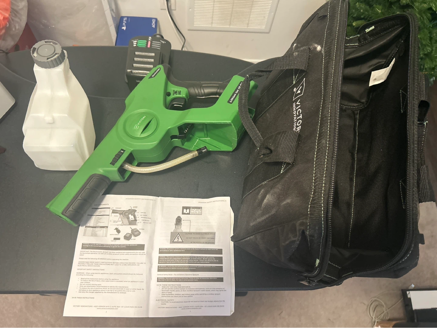 Victor Innovations Cordless Sprayer Kit - photo 2