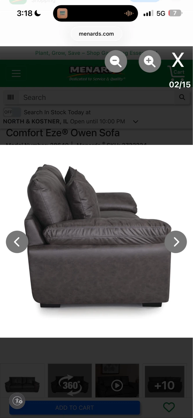 Comfortable Upholstered Loveseat and Armchair Set - photo 5