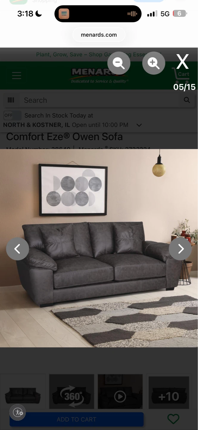 Comfortable Upholstered Loveseat and Armchair Set - photo 4