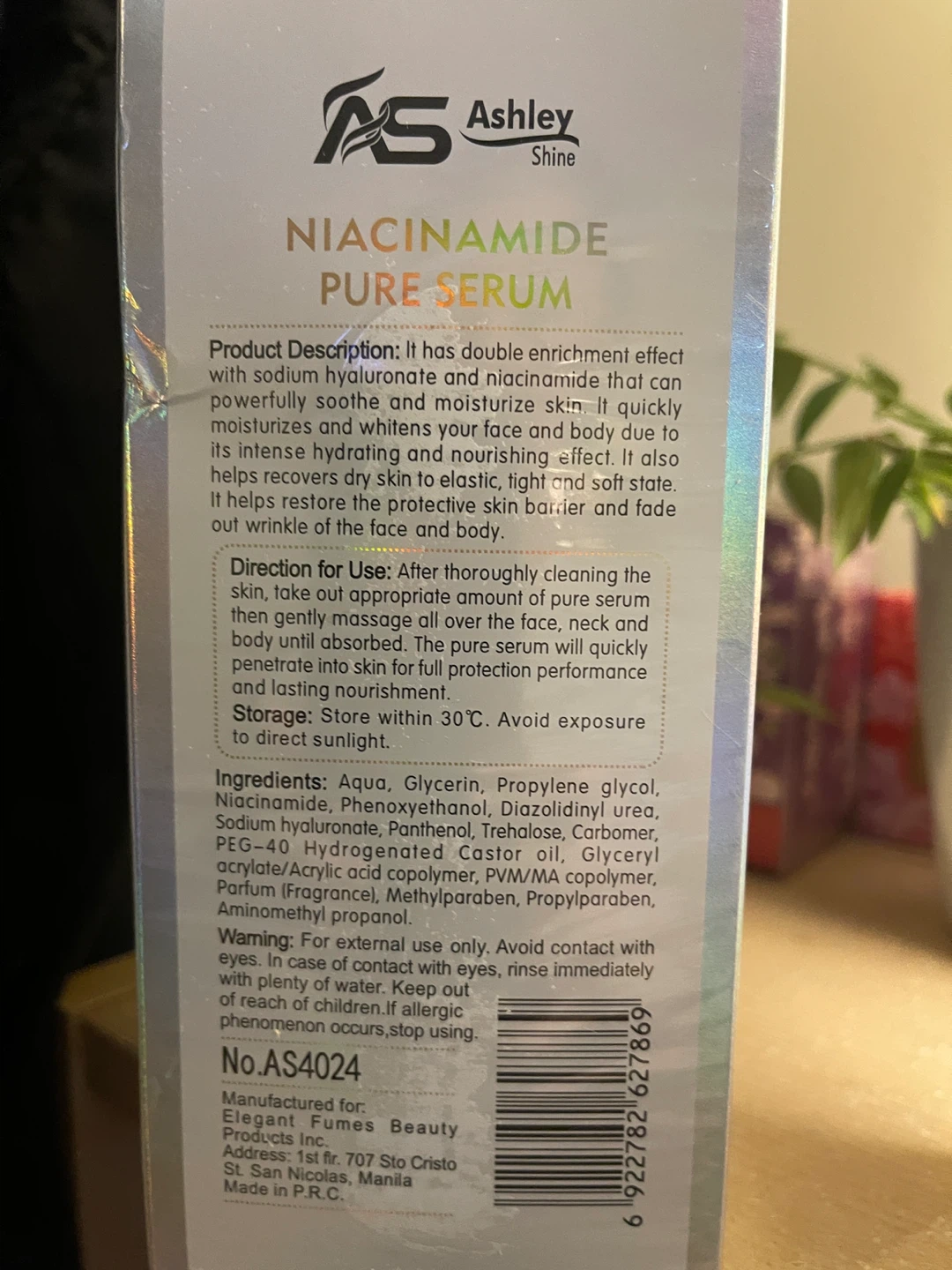 Ashley Shine Niacinamide Pure Serum - photo 3