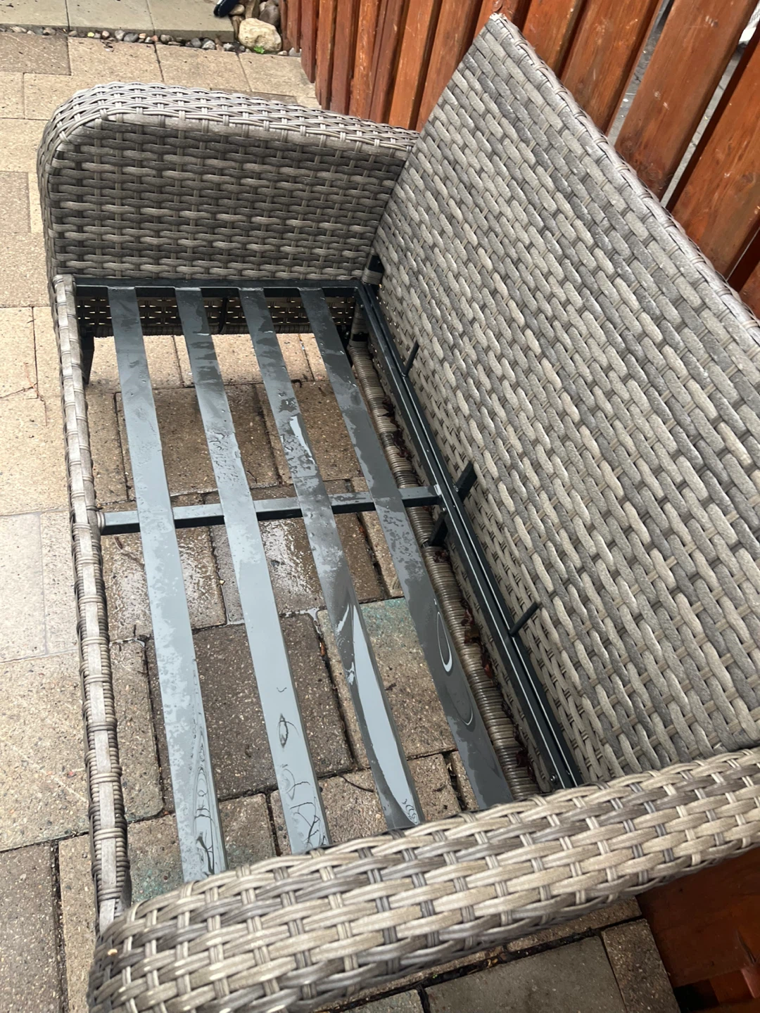 Outdoor patio loveseat only - photo 5