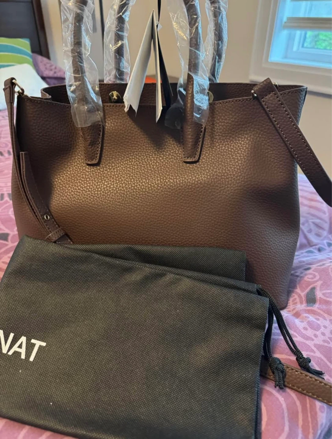 Matt & Nat Brown Faux Leather Tote Bag - photo 3