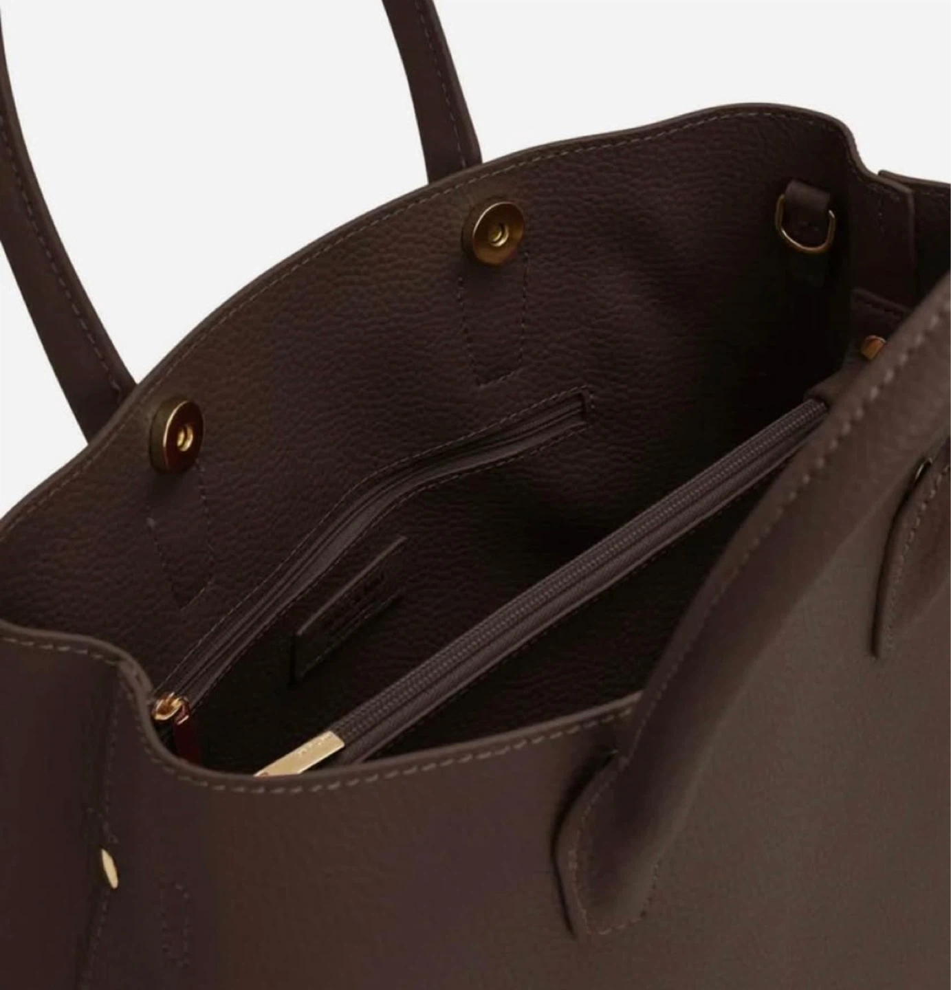 Matt & Nat Brown Faux Leather Tote Bag - photo 5