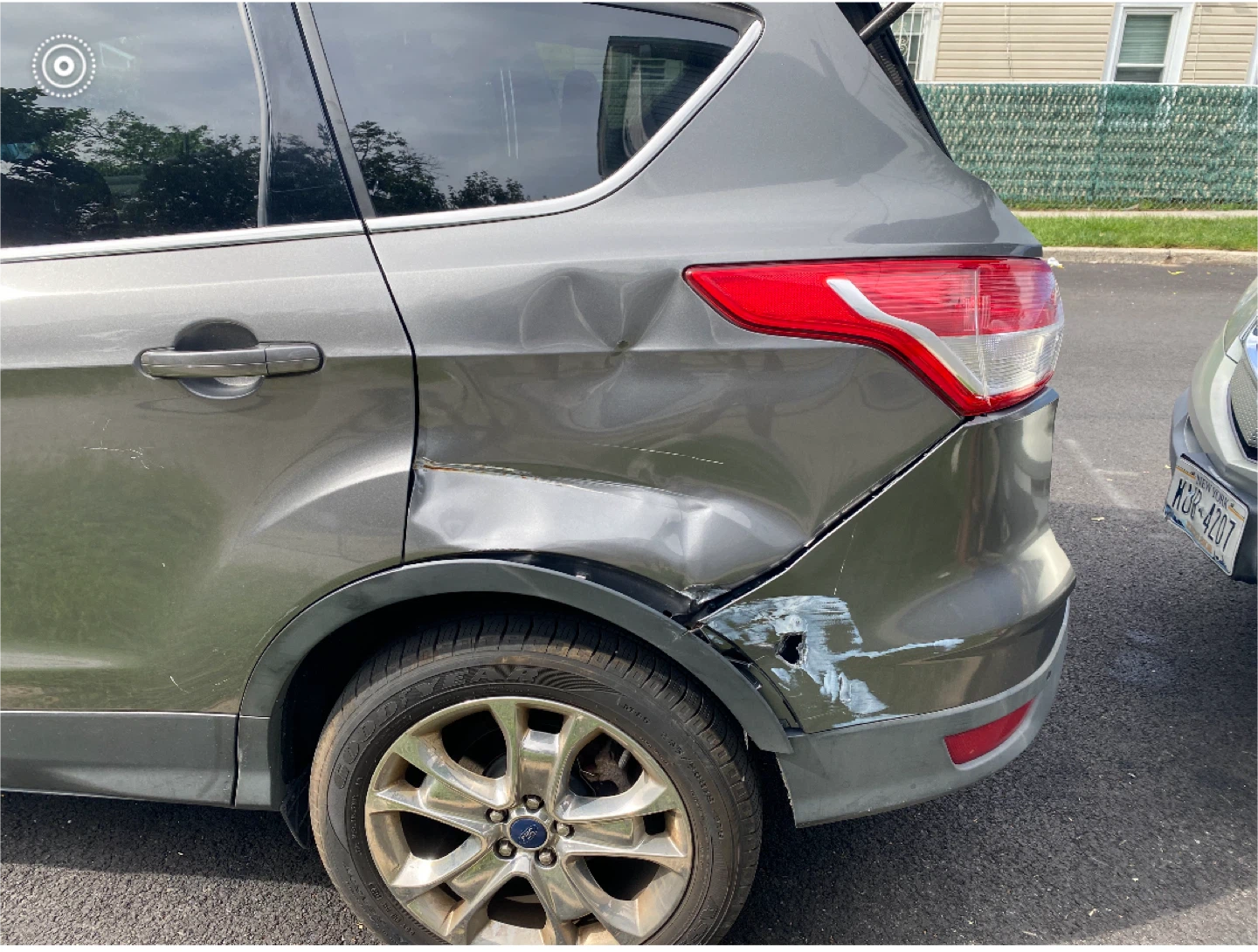 Fender Damage mobile body work