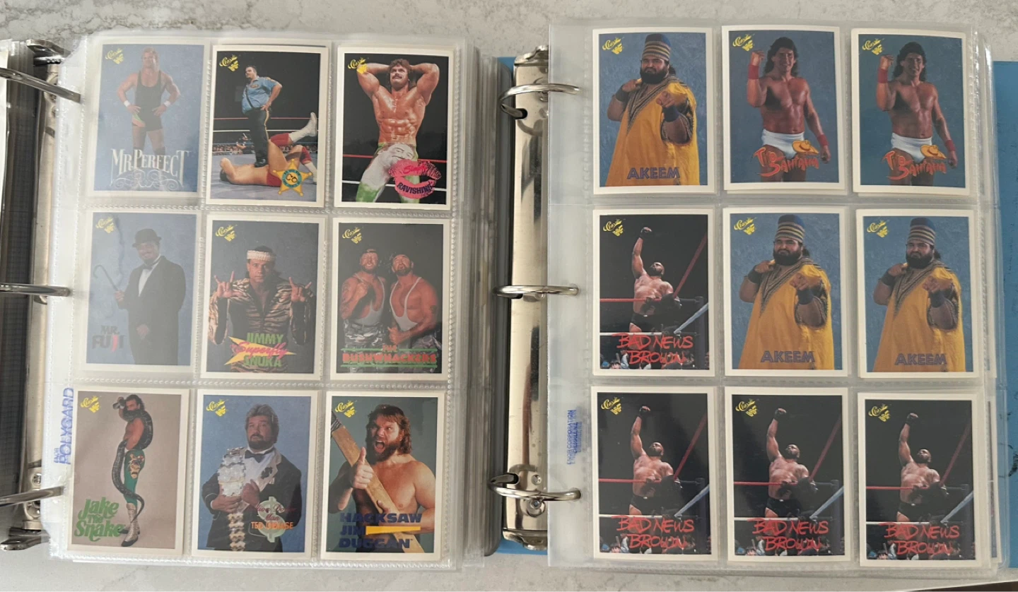 1990 Classic WWF Wrestling Cards (Complete Your Set!!).