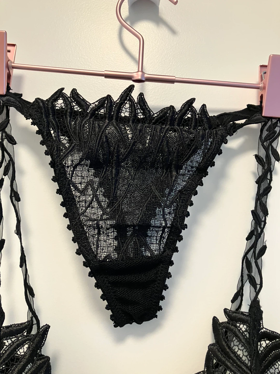 Ravage Black Lace Lingerie Set - photo 4