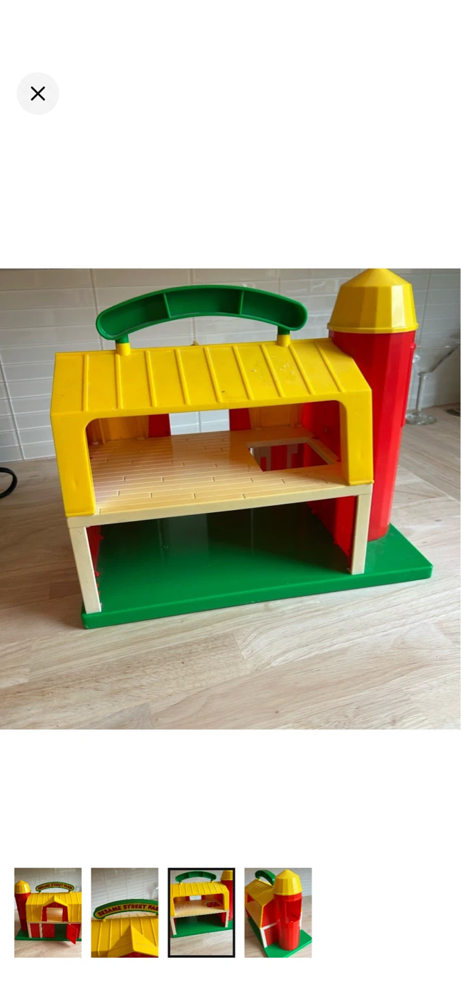 Vintage Sesame Street Farm Playset Toy - photo 3