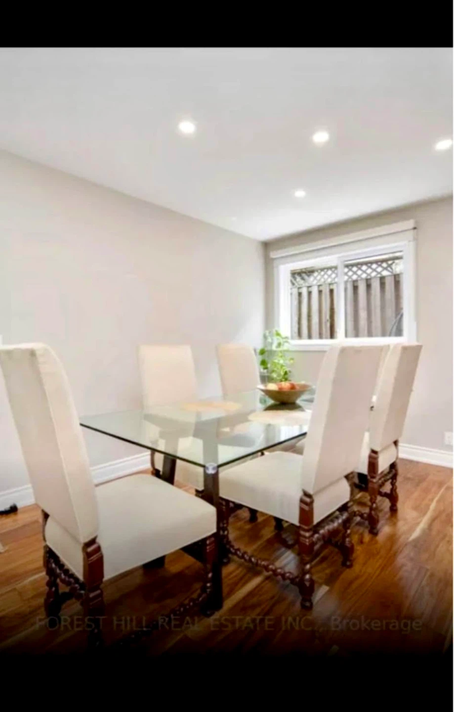 Glass Dining Table and 6 Chairs