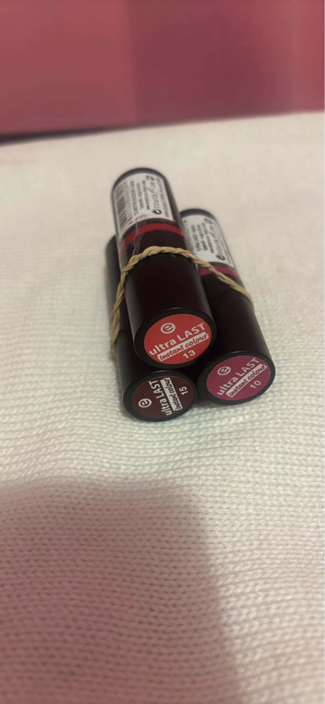 Essence Ultra Last Instant Colour Lipsticks (3 shades)