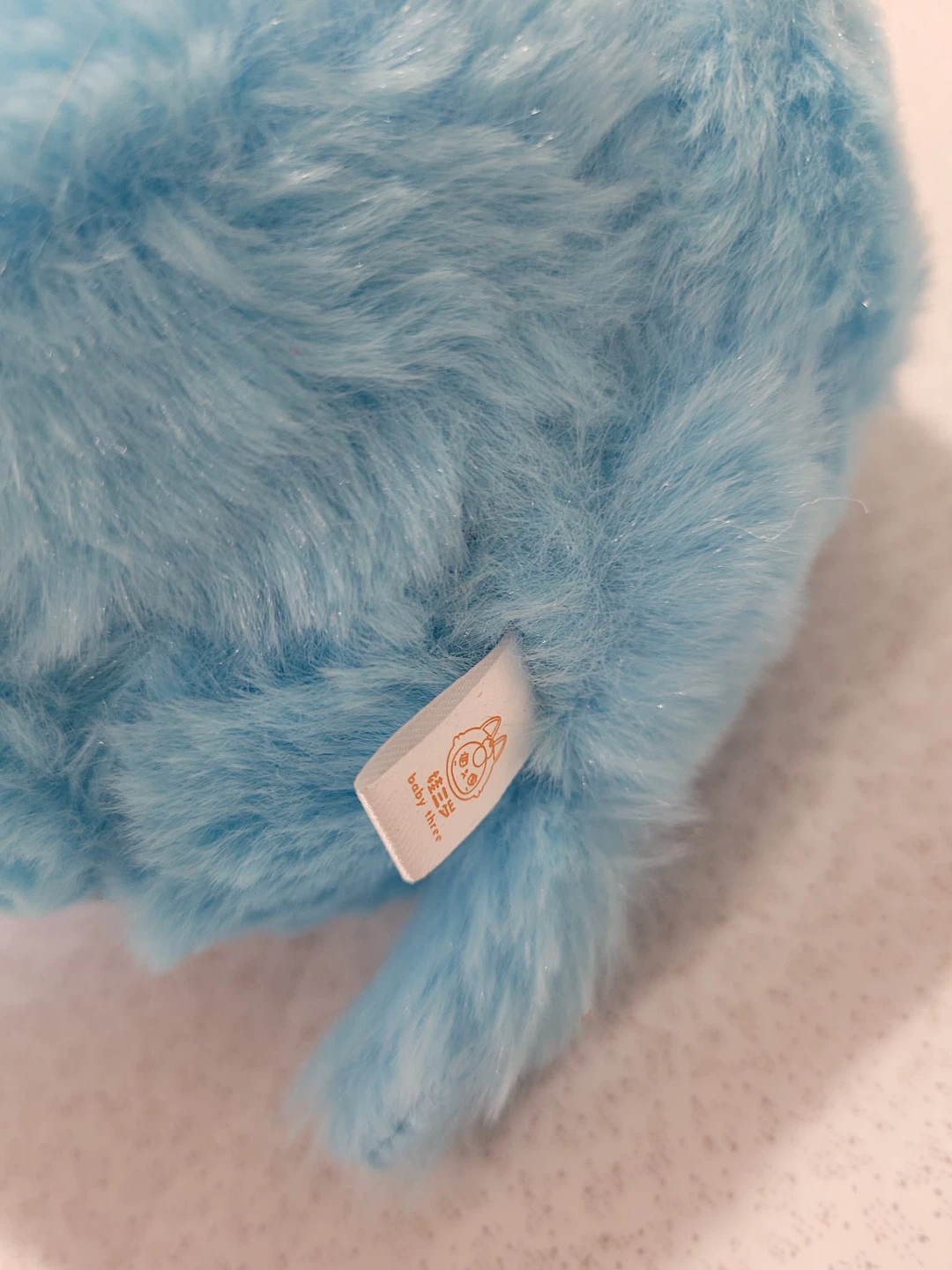Baby Three Plush doll Toy Blue - New - photo 5
