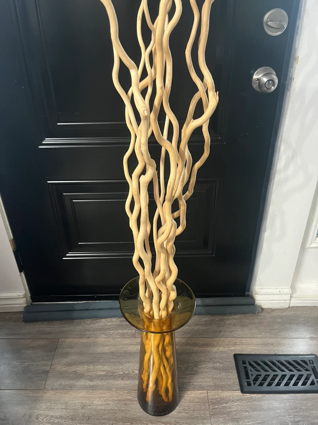 Tall Decorative Vase with Branches - photo 3