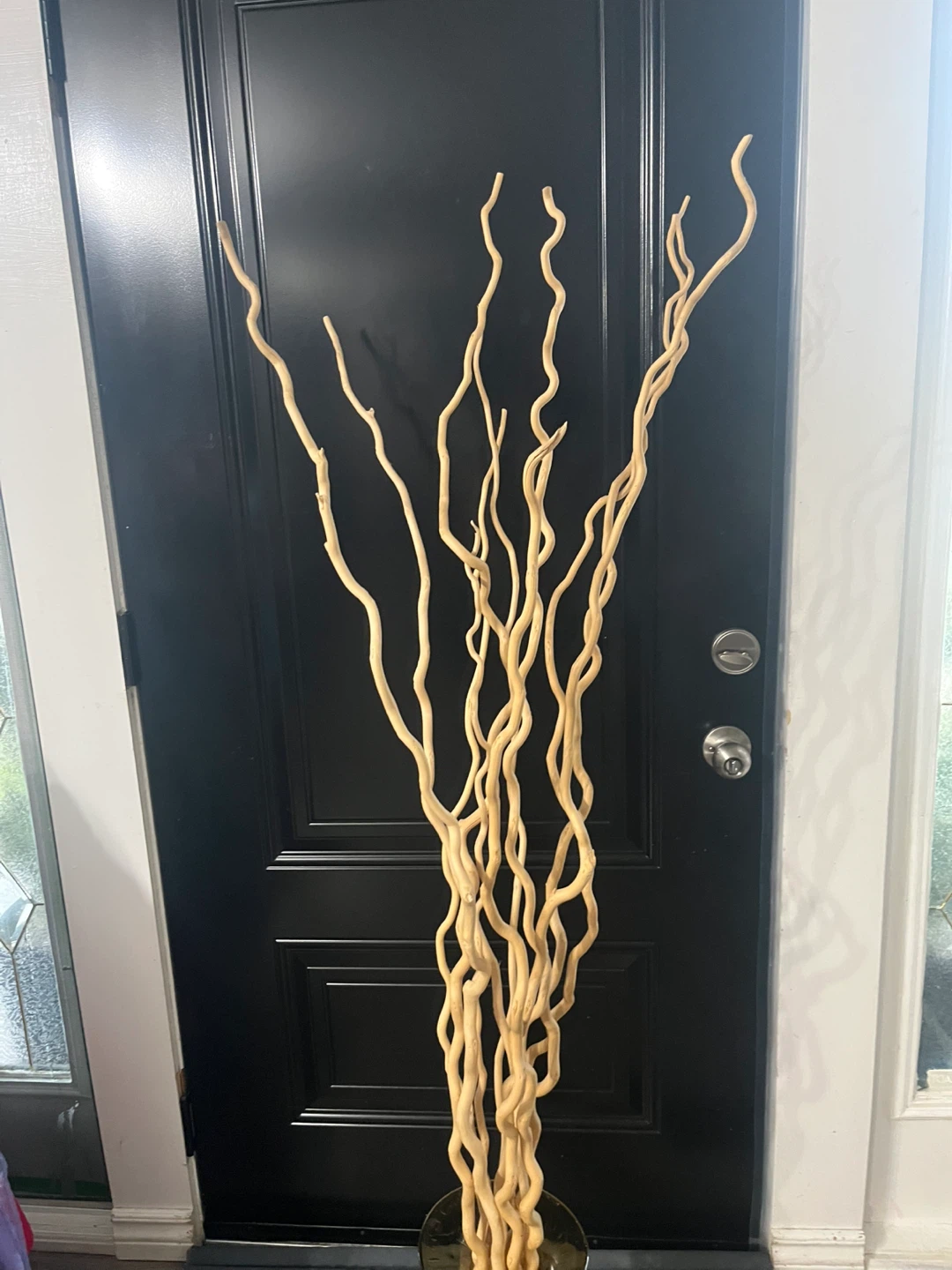Tall Decorative Vase with Branches - photo 4